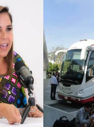 Anuncia Mara Lezama nueva opción de movilidad para turistas y quintanarroenses desde el Aeropuerto Internacional a la Zona Hotelera de Cancún