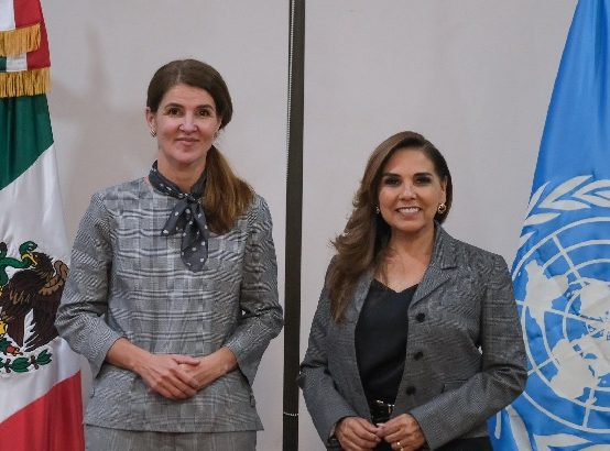 Coordina Mara Lezama con ONU-Hábitat acciones y programas para el Bienestar de las y los quintanarroenses