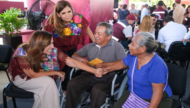 Mara Lezama atiende al pueblo en territorio con audiencia pública “La Voz del Pueblo” en Huay-Pix