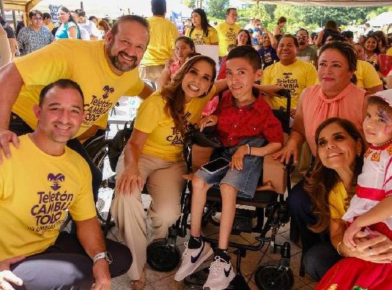 Con un gobierno humanista y solidario, Mara Lezama reafirma su compromiso con el CRIT Quintana Roo y el Teletón 2025