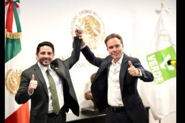 Renán Sánchez Tajonar se reúne con Manuel Velasco para fortalecer la coordinación legislativa del Partido Verde