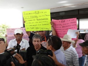 ejidatarios en la SCT2