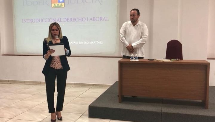 Clausuran curso “Introducción al Derecho Laboral” en la Escuela Judicial