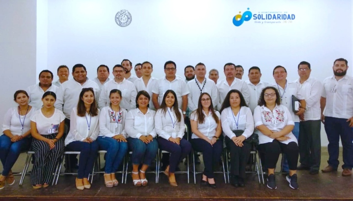 Afina Comité de Recepción del nuevo gobierno transición en Playa del Carmen