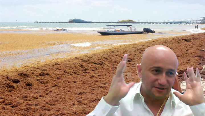 Increíble que AMLO vea el sargazo como un “problemita”: Pelón González