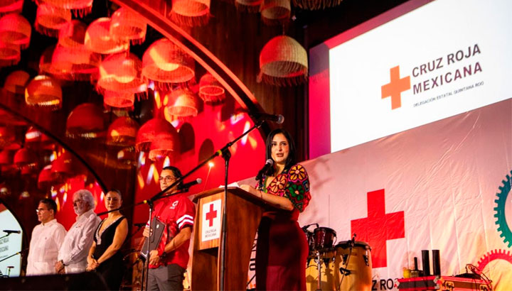 Cruz Roja Mexicana, institución que salva vidas y brinda esperanza: Estefanía Mercado