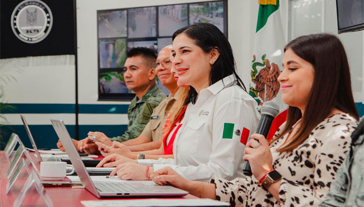 Nuestro compromiso con la paz es firme: Estefanía Mercado