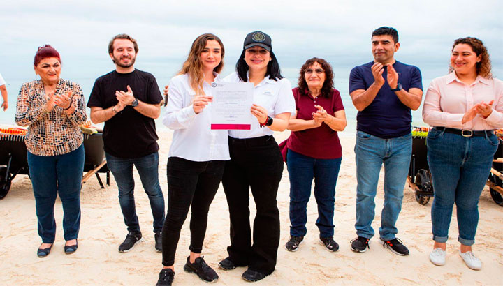 Cuidar y preservar nuestras playas para las familias y turistas, compromiso de todos: Estefanía Mercado