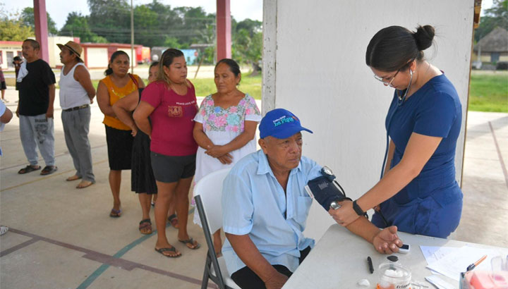 DIF Felipe Carrillo Puerto conmemora el Día Mundial de la Diabetes en Chunhuas