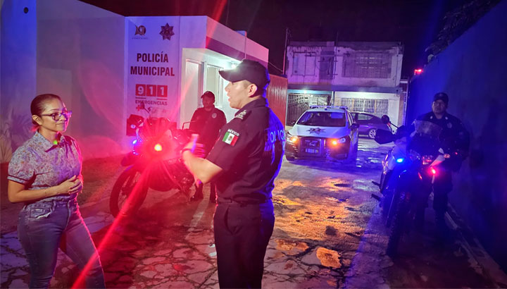 Rescatan caseta policial del parque Forjadores