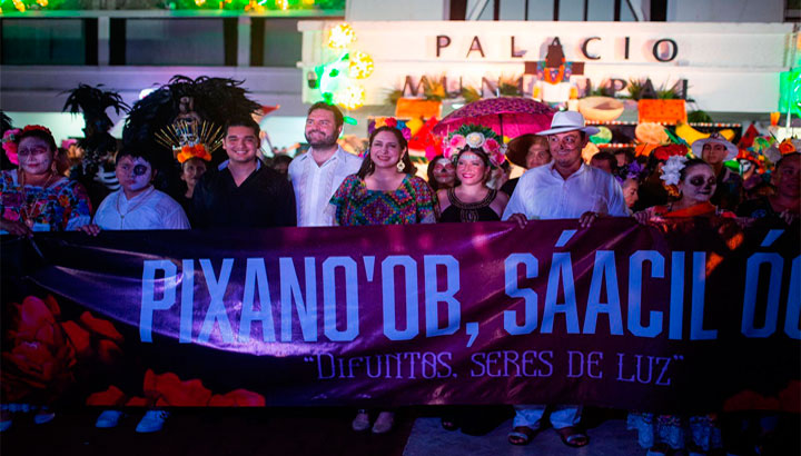Solidaridad celebra a su máximo esplendor el “Janal Pixan”