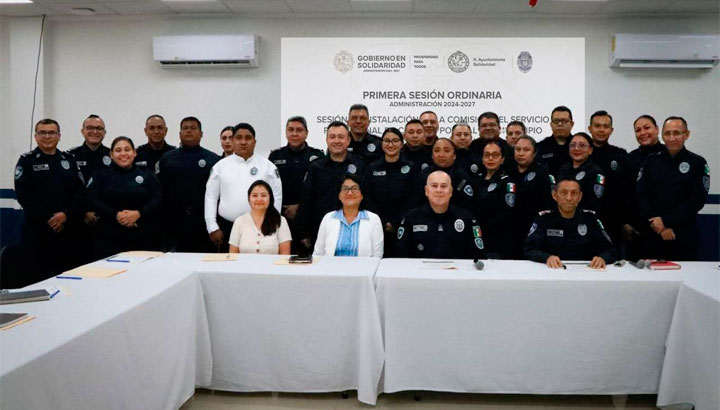 Trabaja Secretaría de Seguridad Ciudadana Municipal por una policía con rostro humano y de primer nivel