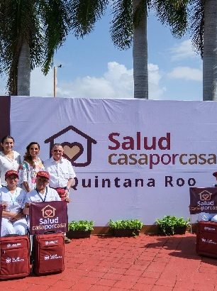 Con 179 profesionales, en Quintana Roo el programa “Salud casaporcasa” llevará atención médica gratuita a domicilio a personas adultas mayores