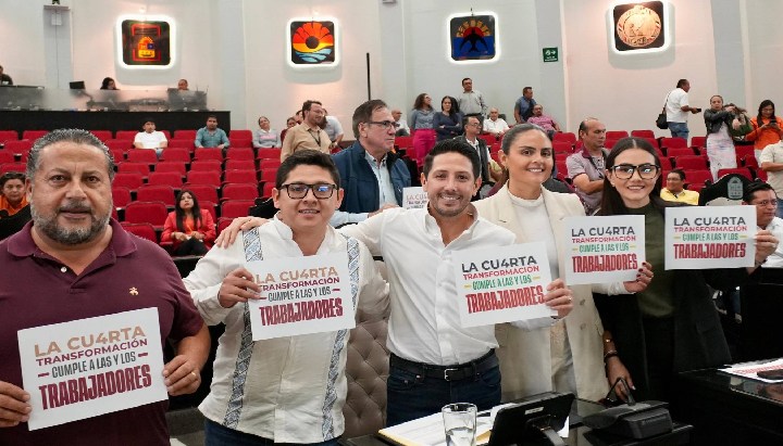 Avala Congreso de Quintana Roo reforma histórica para las y los trabajadores del país