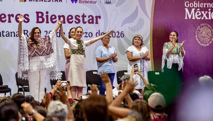 Mary Hernández celebra importante valor otorgado a la mujer durante visita de la presidenta, Claudia Sheinbaum