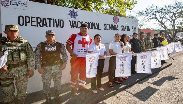 Felipe Carrillo Puerto activa operativo vacacional de Semana Santa
