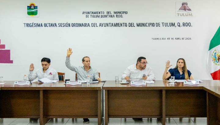 Fortalece Ayuntamiento de Tulum acciones de gobierno en su trigésima octava sesión ordinaria