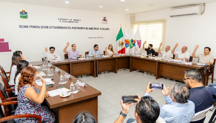 Aprueba cabildo de Tulum importantes acuerdos para fortalecer la gobernanza