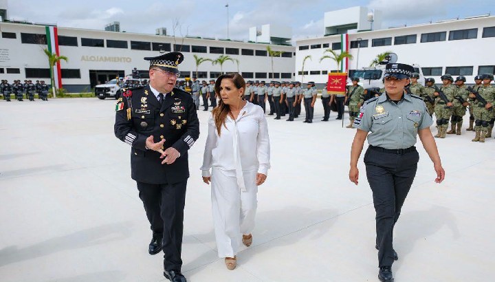 Inauguran instalaciones de la Coordinación General de Seguridad de la Guardia Nacional en Cancún