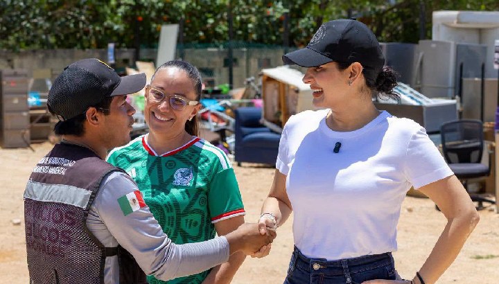 Estefanía Mercado supervisa el nuevo Centro de Acopio de Cacharros y destaca la participación ciudadana