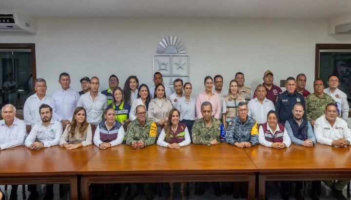 Estefanía Mercado se suma a la estrategia estatal de prevención ante la temporada de lluvias y ciclones tropicales 2026