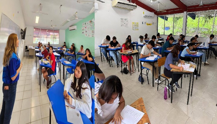Presentan 550 aspirantes el EXANI-II para ingresar a las Escuelas Normales de Quintana Roo