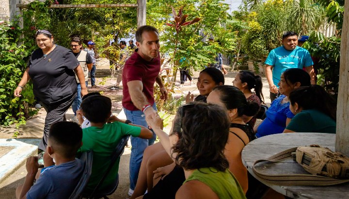 Gobierno de Diego Castañón fortalece el diálogo directo con las comunidades de Manuel Antonio Ay y Francisco Uh May