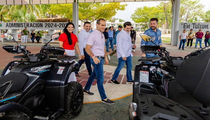 Fortalece Tulum acciones contra el sargazo con nuevo equipamiento