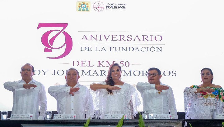 Reconoce Mara Lezama a José María Morelos como pilar de Quintana Roo