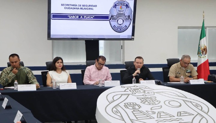 Refuerzan operativo conjunto para resguardar el Festival Sabor a Playa y la Feria del Carmen 2026