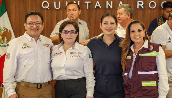 Estefanía Mercado participa en sesión estatal de Protección