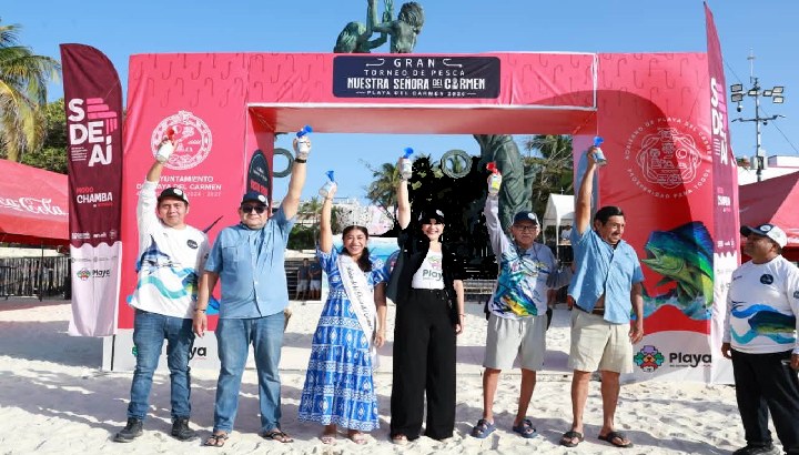 Cuarenta embarcaciones salen a la mar en el tradicional Torneo de Pesca Deportiva “Nuestra Señora del Carmen 2026”