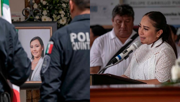 Rinde Felipe Carrillo Puerto homenaje póstumo a ex presidenta municipal Paoly Perera