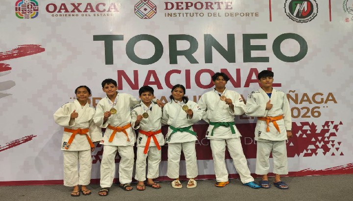 Atletas de Tulum destacan en torneo nacional de judo en Oaxaca