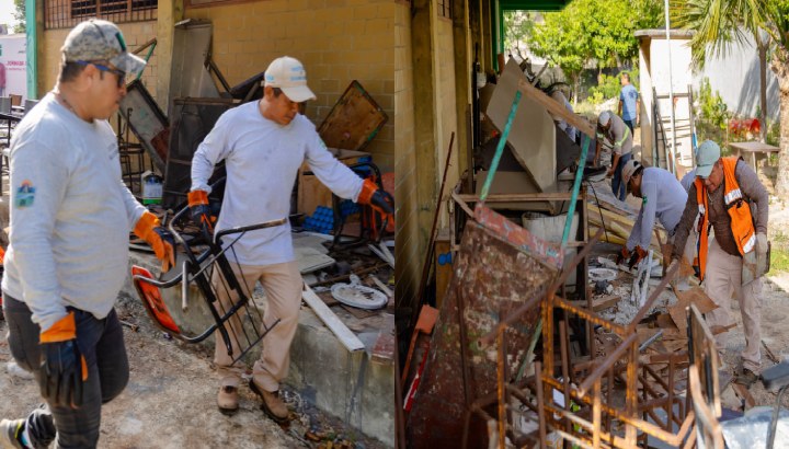 Inicia jornada de saneamiento escolar en Tulum para un regreso a clases más seguro