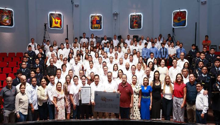 Reconoce Legislatura de la Justicia Social al Tec de Cancún por su 40 aniversario