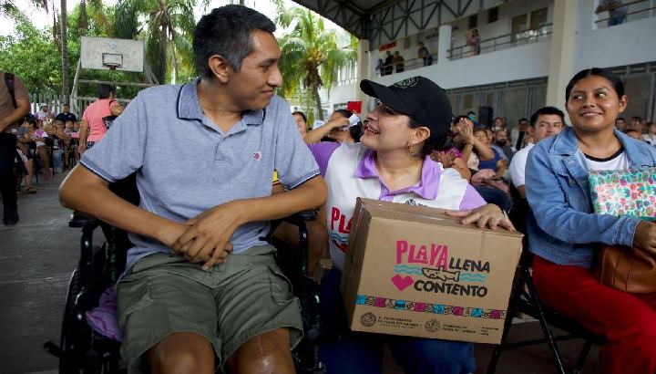 Estefanía Mercado lleva bienestar a las familias de Playa del Carmen con 36 mil apoyos alimentarios