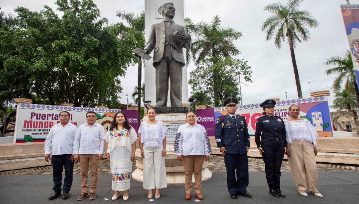 Conmemora Mary Hernández 176 años de historia, resistencia y orgullo de Felipe Carrillo Puerto