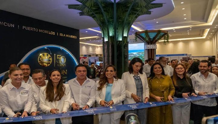 Anuncia Mara Lezama aumento del 20% en promoción turística y nuevos vuelos durante el Cancún Travel Mart 2026