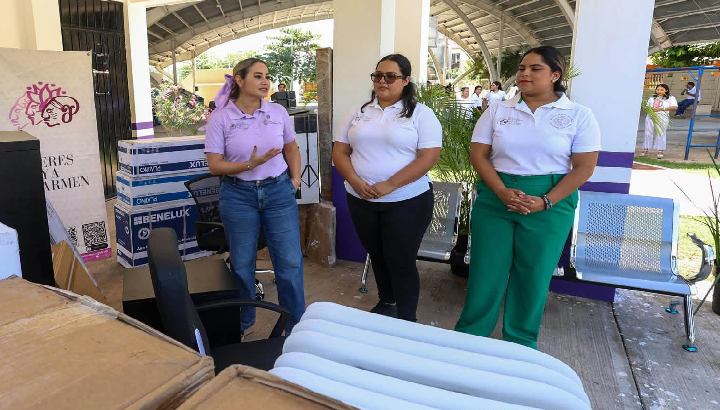 Estefanía Mercado equipa Puntos Violeta para fortalecer la atención a mujeres