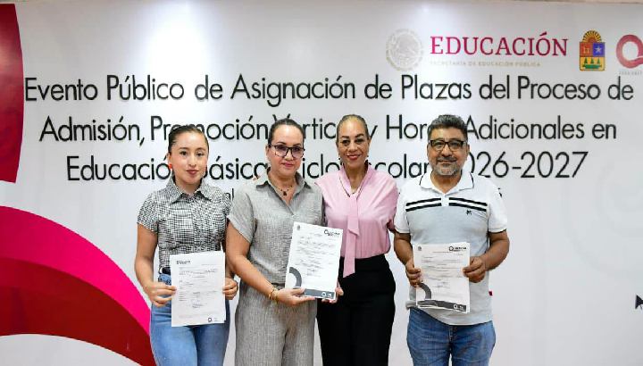 Asigna SEQ plazas vacantes definitivas y temporales del proceso de admisión y promoción vertical