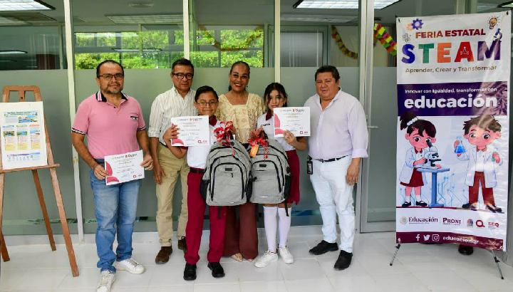 Lleva SEQ fase estatal de la Feria STEAM 2026 para educación primaria