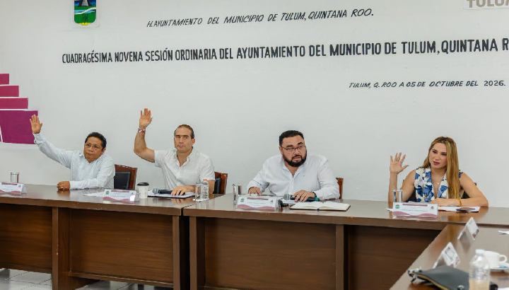 Cabildo de Tulum aprueba incorporación de suplente para dar continuidad a los trabajos